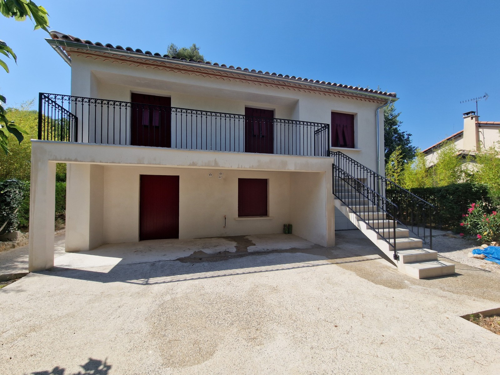 Garde corps pour terrasse de maison normes enfants à Castelnau Le Lez Hérault 34